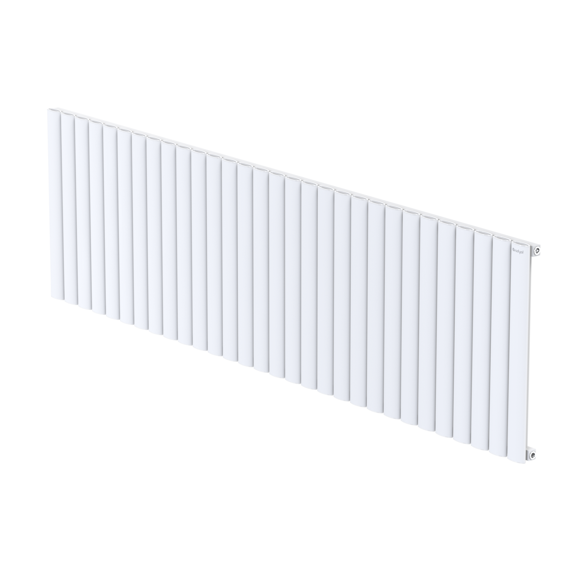 Hane Elips 600 mm - 2095 mm - Beyaz İpek Pütürlü - (RAL 9016)