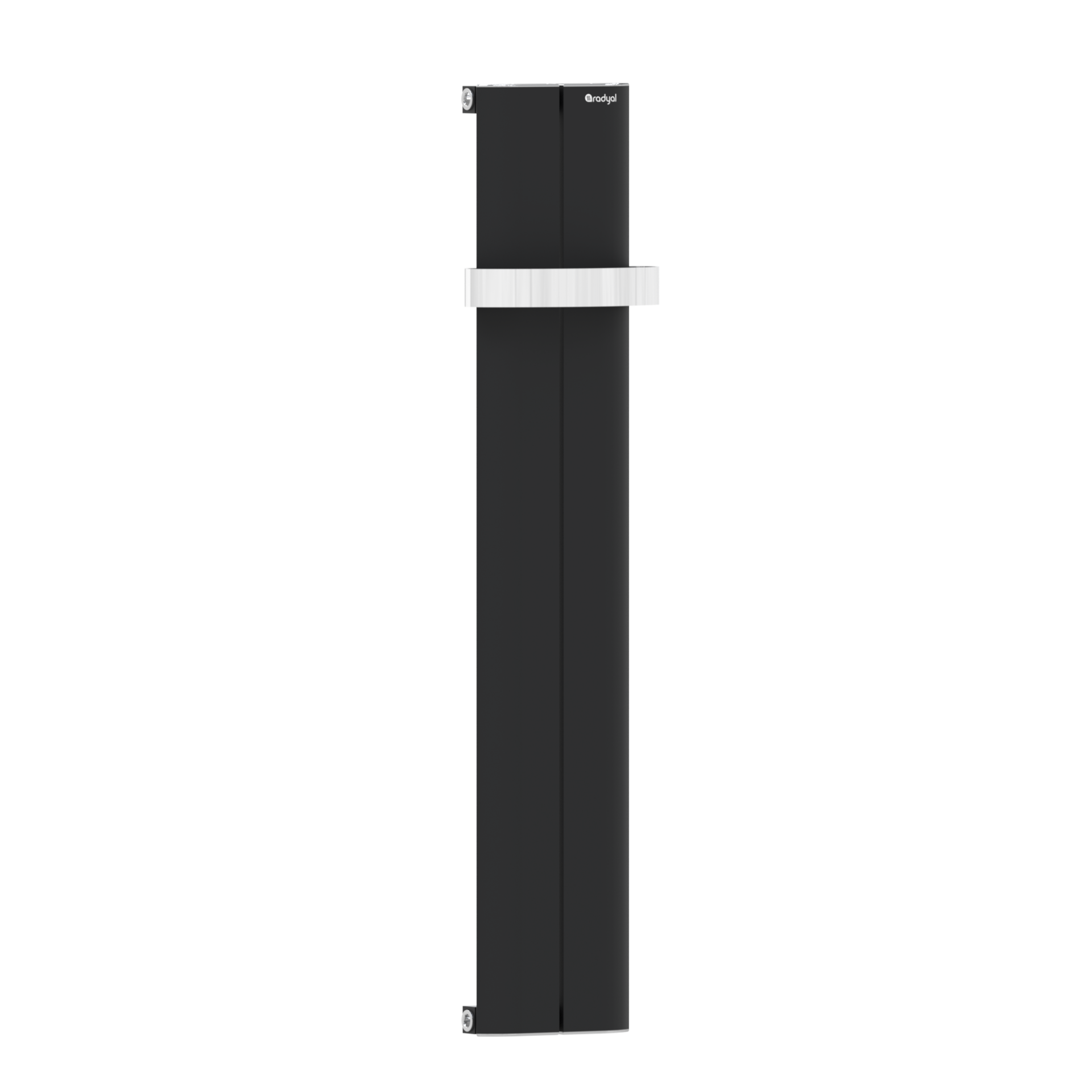 Tower Elips 1000 mm - 185 mm - Siyah İpek Pütürlü - (RAL 9005 )