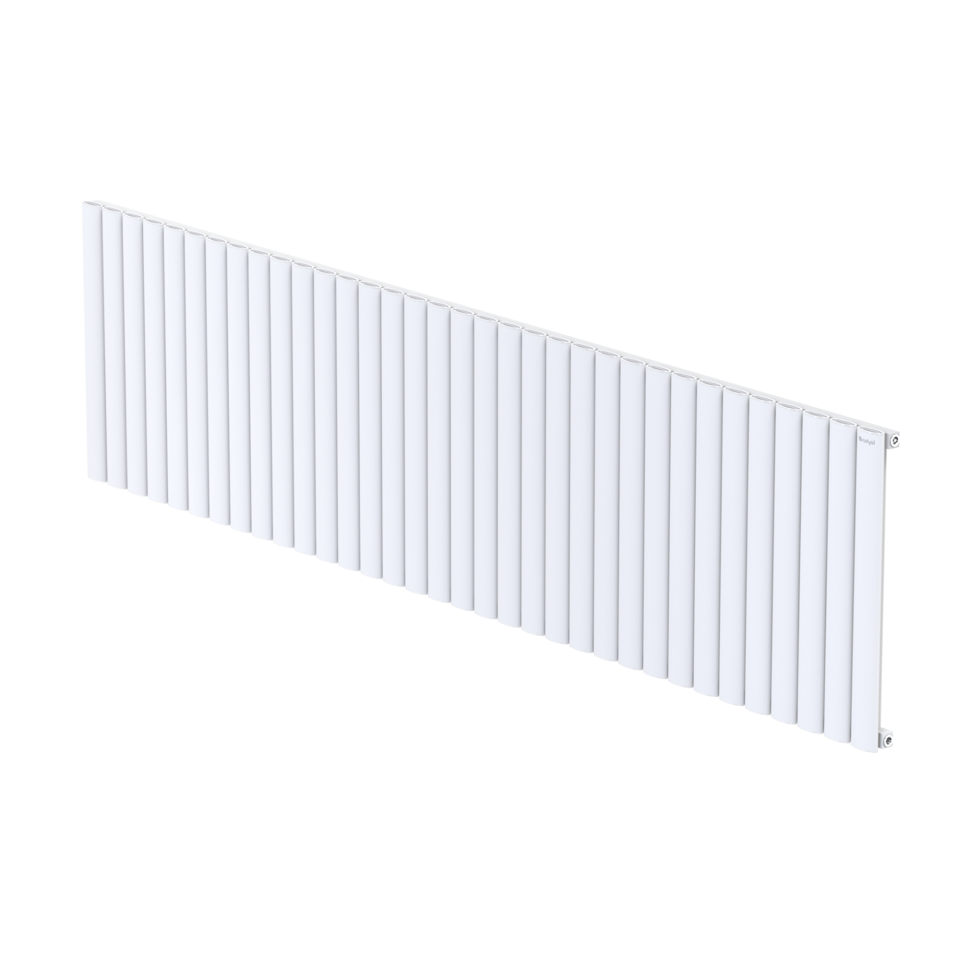 Hane Elips 600 mm - 2375 mm - Beyaz İpek Pütürlü - (RAL 9016)