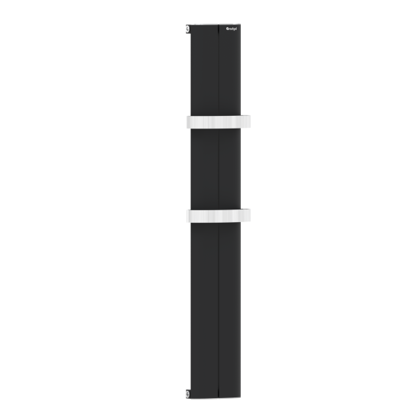 Tower Elips 1200 mm - 185 mm - Siyah İpek Pütürlü - (RAL 9005 )