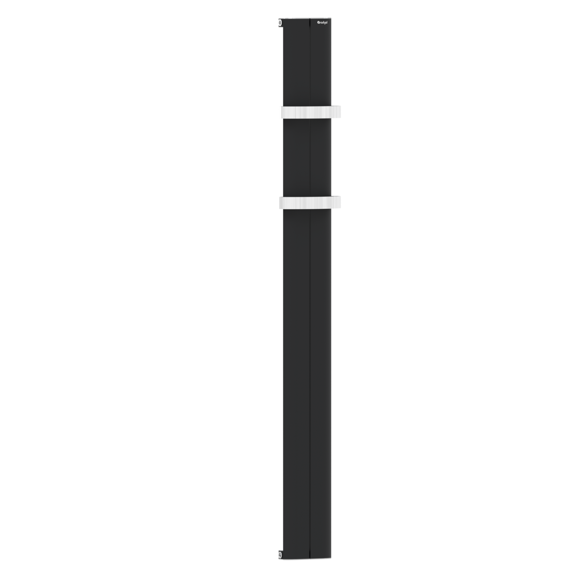 Tower Elips 1800 mm - 185 mm - Siyah İpek Pütürlü - (RAL 9005 )