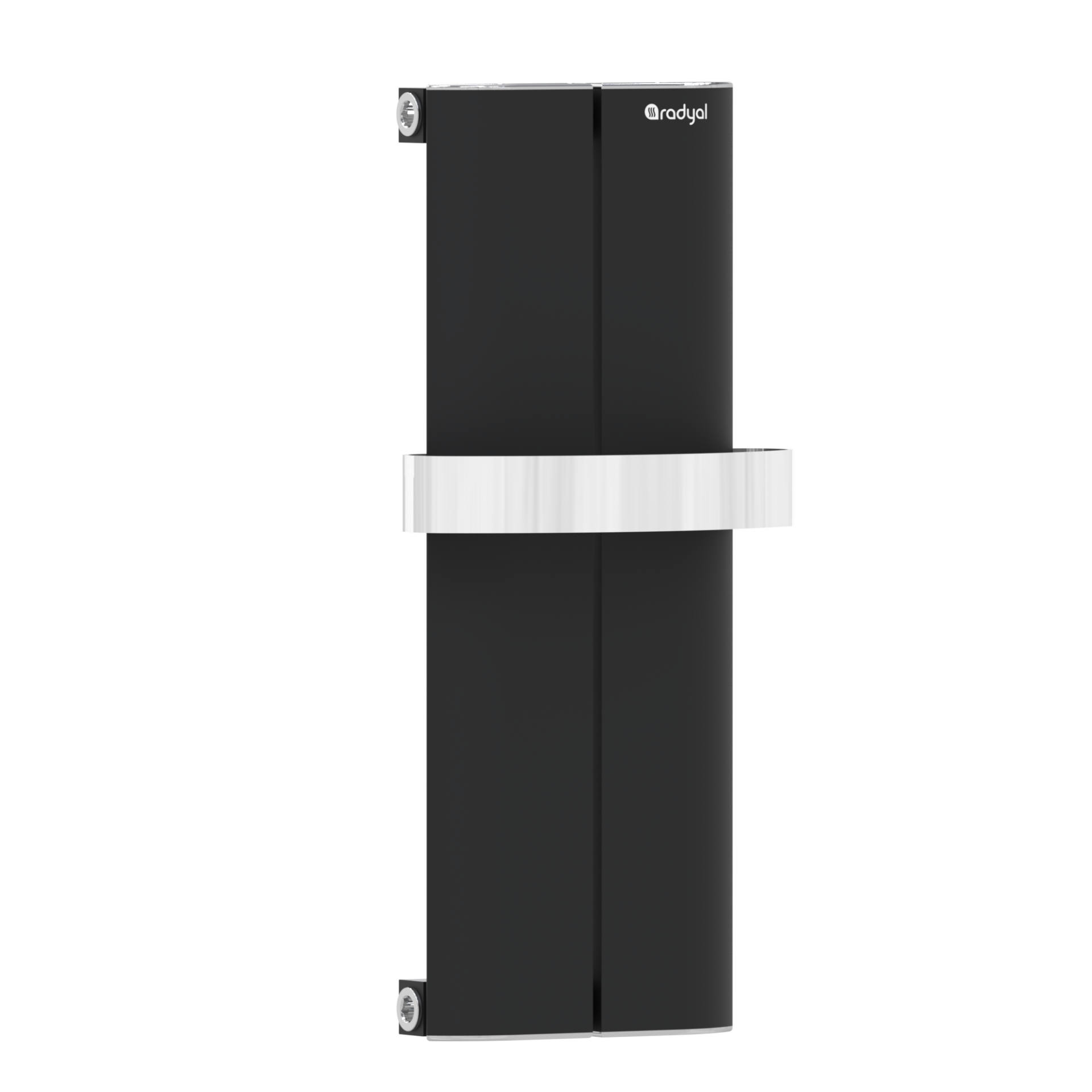 Tower Elips 500 mm - 185 mm - Siyah İpek Pütürlü - (RAL 9005 )