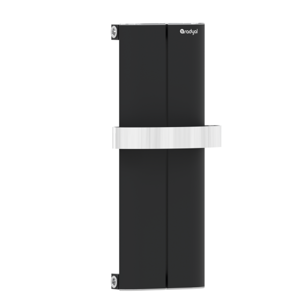 Tower Elips 500 mm - 185 mm - Siyah İpek Pütürlü - (RAL 9005 )