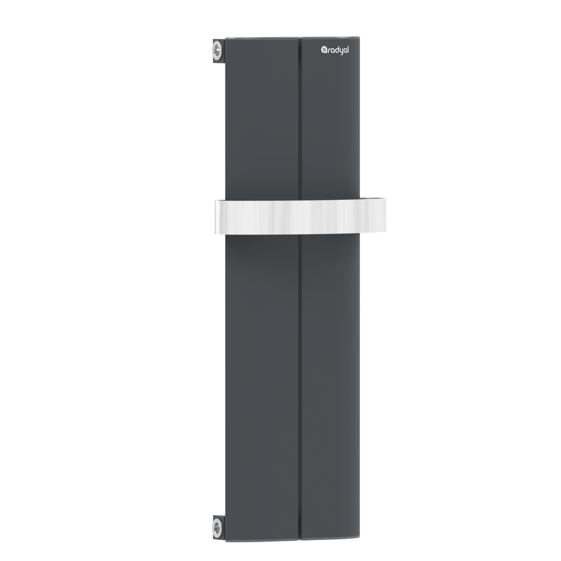 Tower Elips 600 mm - 185 mm - Antrasit İpek Pütürlü - (RAL 7016)