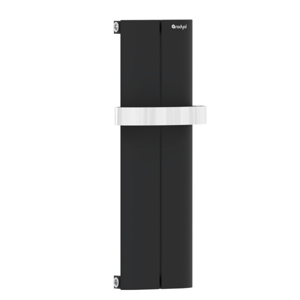 Tower Elips 600 mm - 185 mm - Siyah İpek Pütürlü - (RAL 9005 )