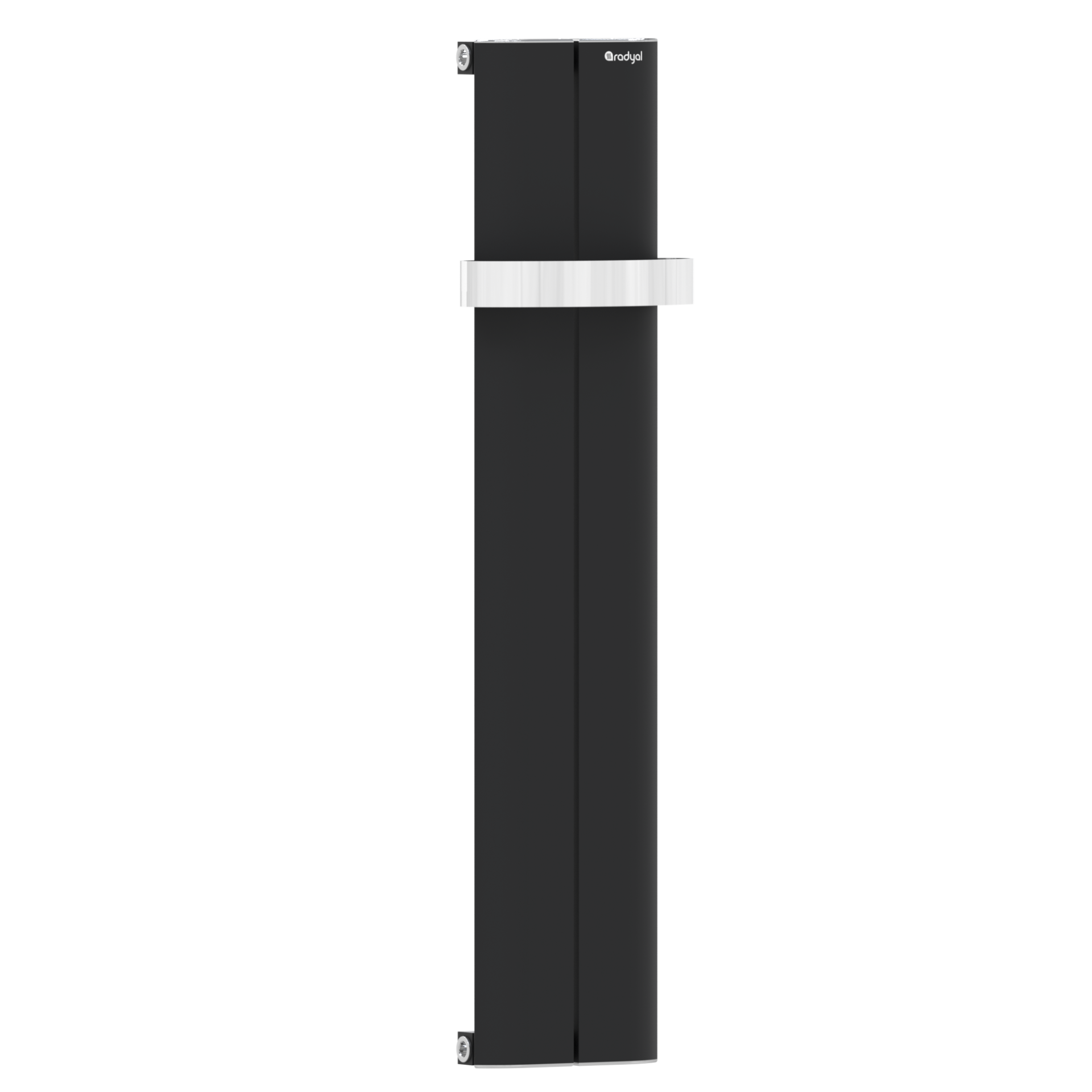 Tower Elips 900 mm - 185 mm - Siyah İpek Pütürlü - (RAL 9005 )