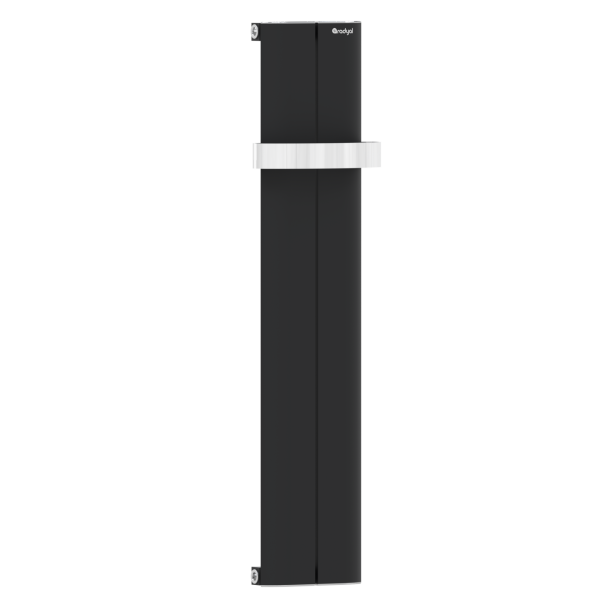 Tower Elips 900 mm - 185 mm - Siyah İpek Pütürlü - (RAL 9005 )