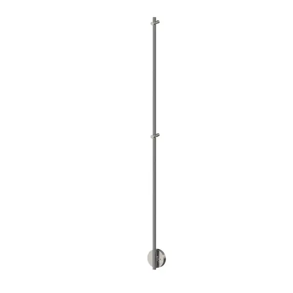 Ruby TW 1150 Elektrikli Paslanmaz Havlupan 1500 mm - 110 mm - Satine (SS Brushed Nikel)