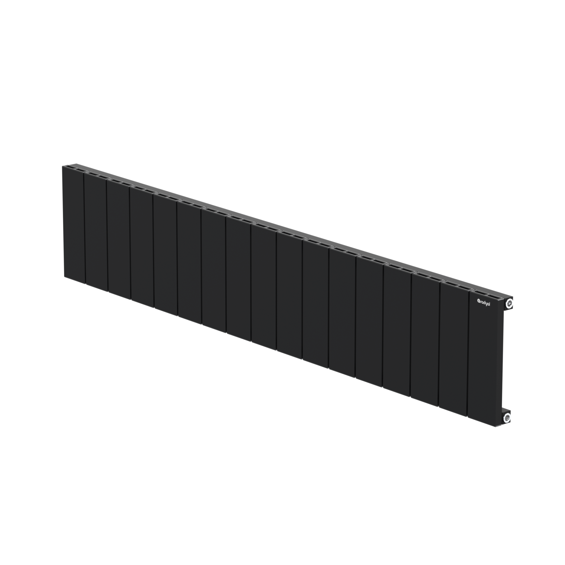 Tower Line 300 mm - 1610 mm - Siyah İpek Pütürlü - (RAL 9005)