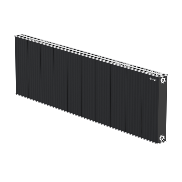 Mesken Line 300 mm - 1003 mm - Siyah İpek Pütürlü - (RAL 9005)