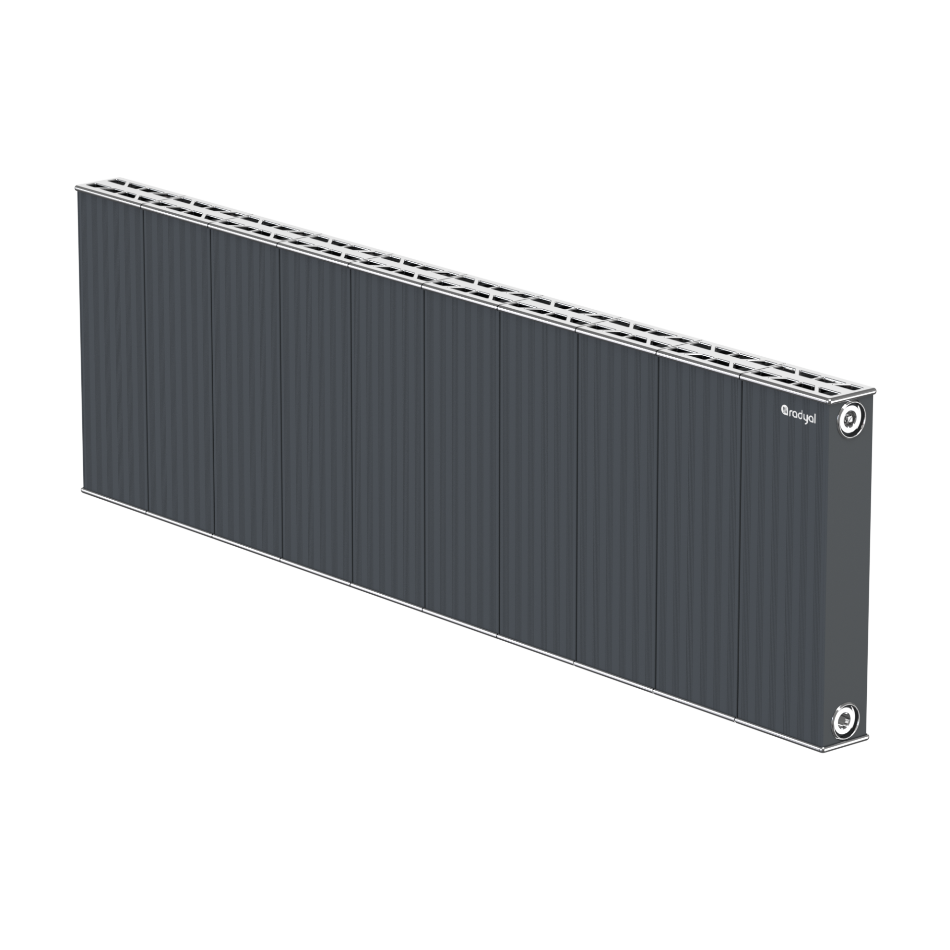 Mesken Line 300 mm - 1003 mm - Antrasit İpek Pütürlü - (RAL 7016)