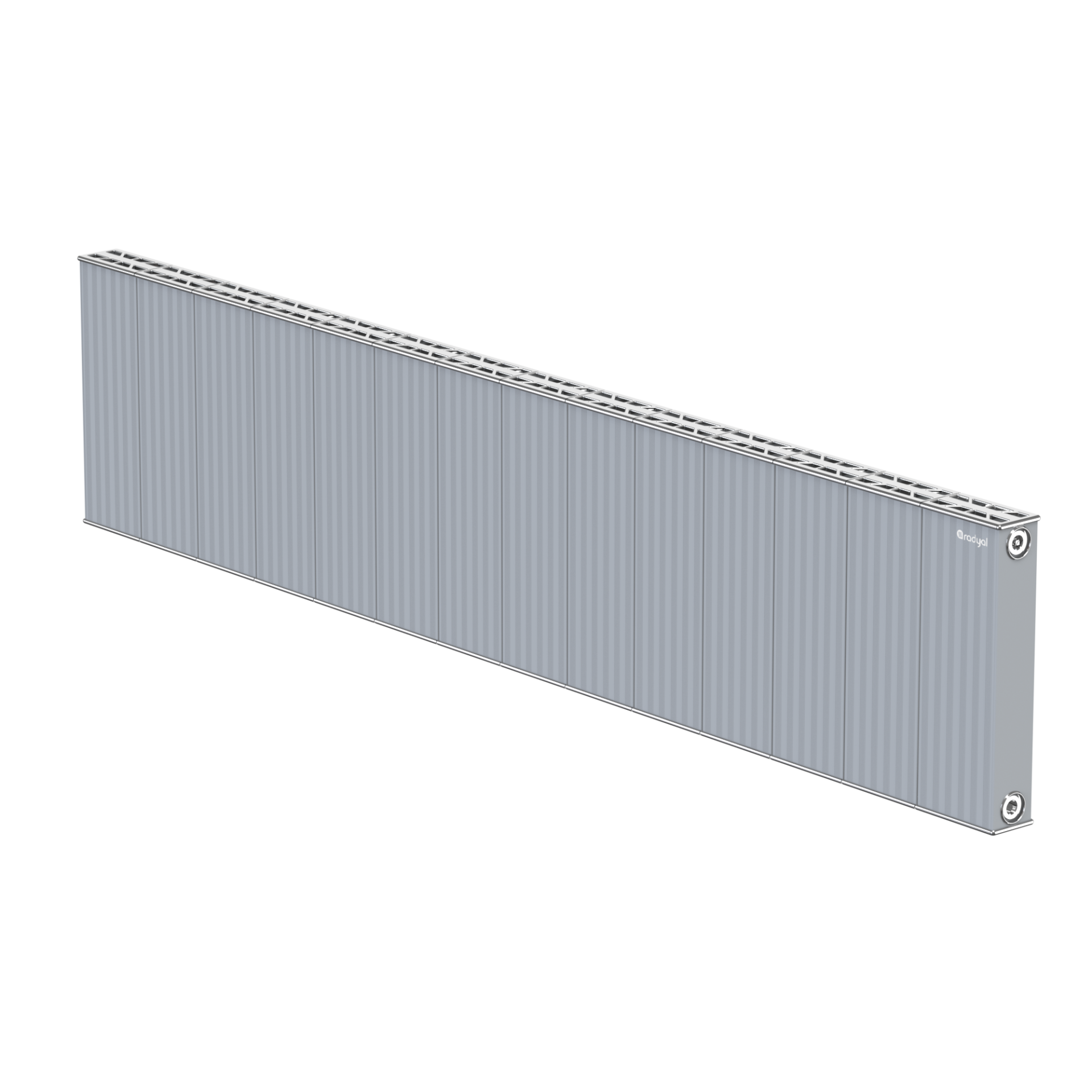 Mesken Line 300 mm - 1403 mm - Gri İpek Pütürlü - (RAL 7040)