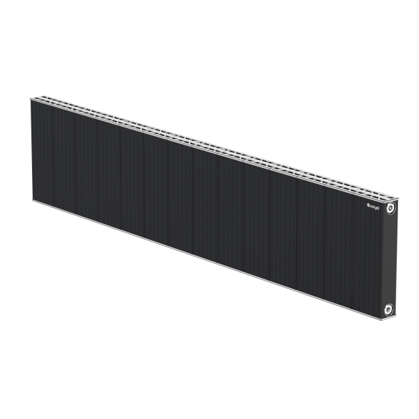 Mesken Line 300 mm - 1403 mm - Siyah İpek Pütürlü - (RAL 9005)