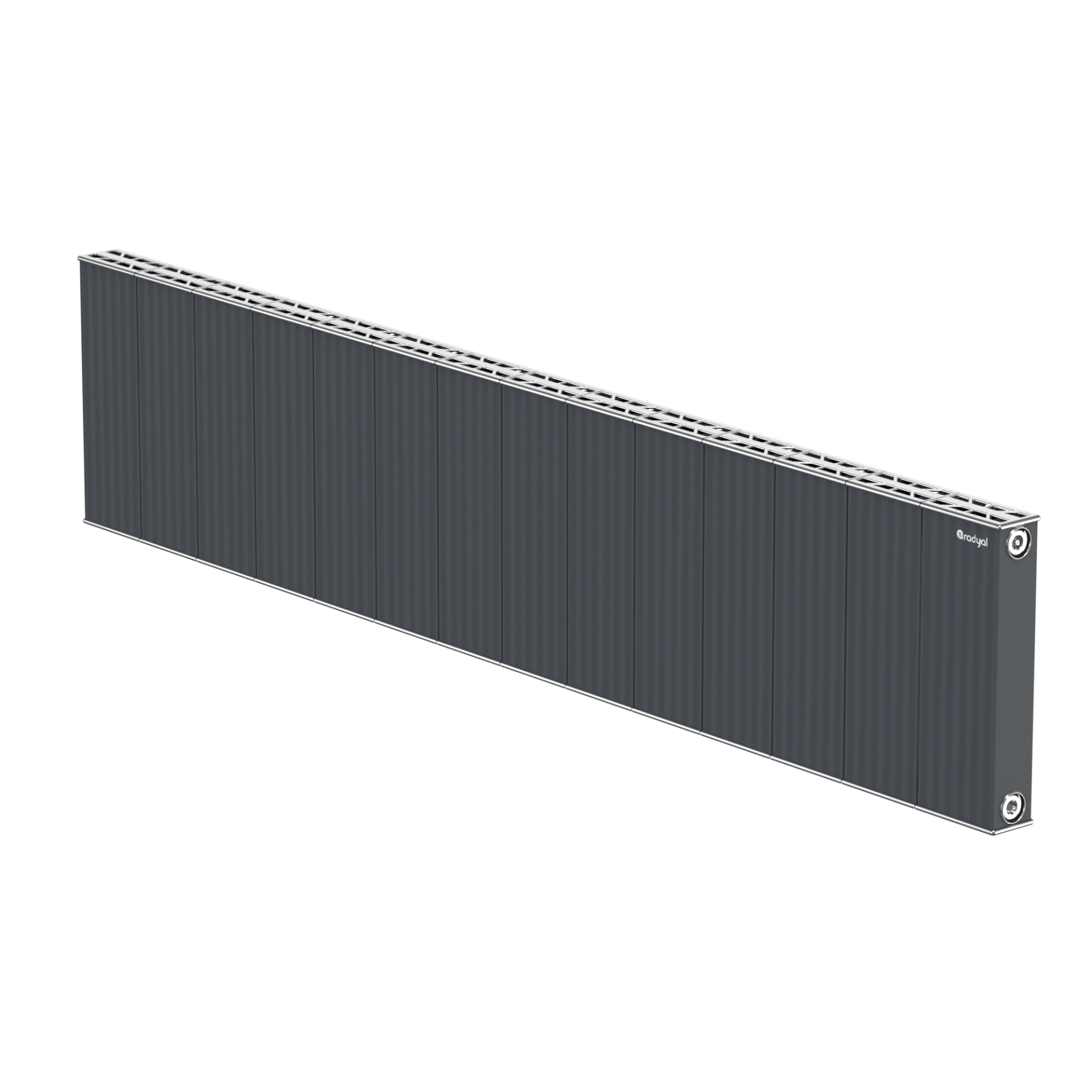 Mesken Line 300 mm - 1403 mm - Antrasit İpek Pütürlü - (RAL 7016)