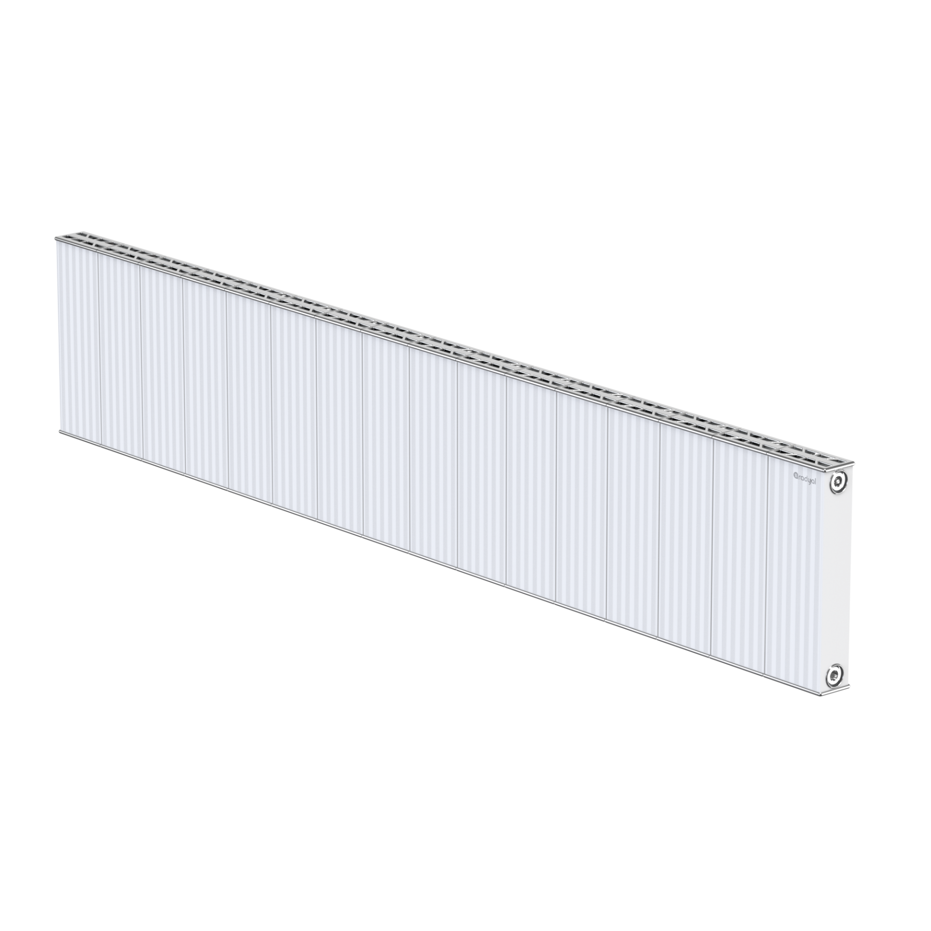 Mesken Line 300 mm - 1603 mm - Beyaz İpek Pütürlü - (RAL 9016)