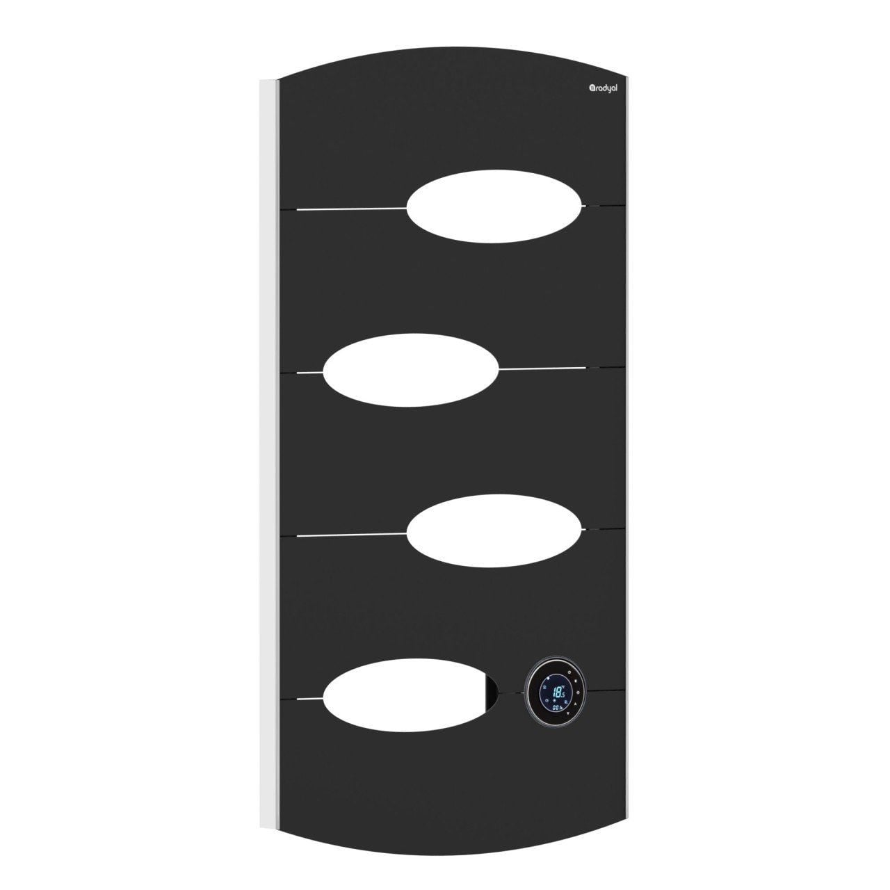 E-Lavanta 1000 mm - 500 mm - Siyah İpek Pütürlü - (RAL 9005 )