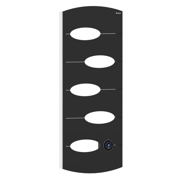 E-Lavanta 1200 mm - 500 mm - Siyah İpek Pütürlü - (RAL 9005 )