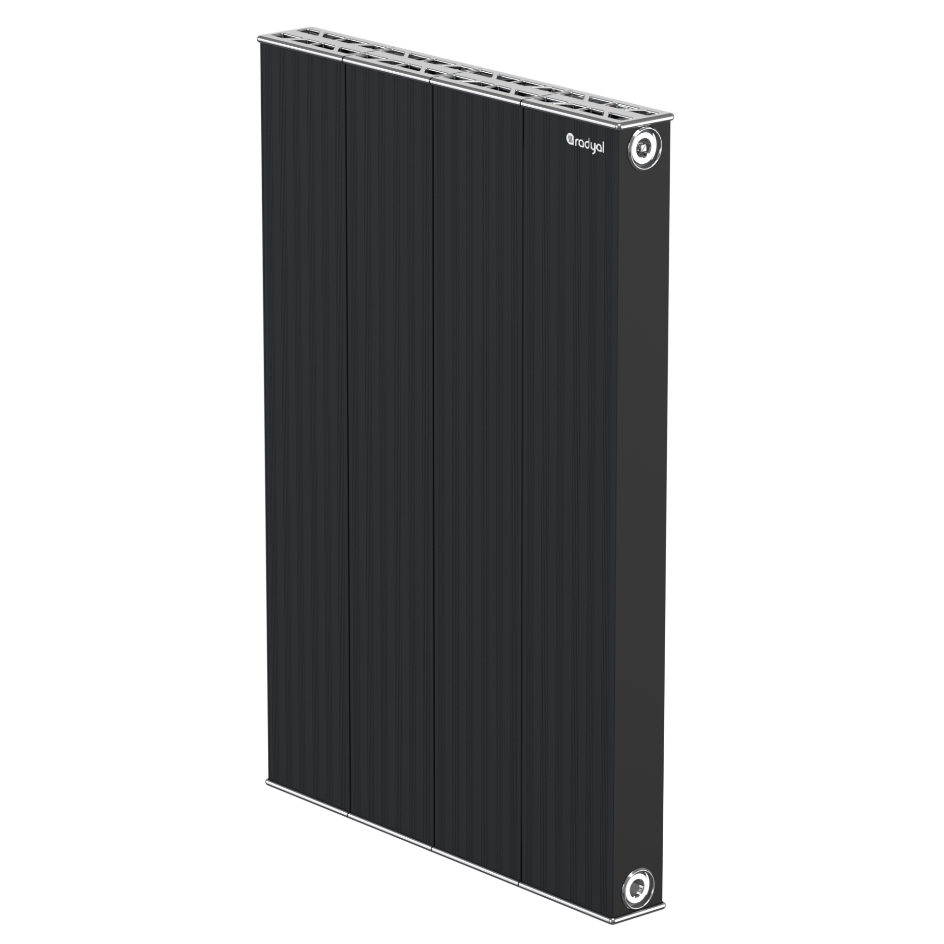 Mesken Line 600 mm - 403 mm - Siyah İpek Pütürlü - (RAL 9005)