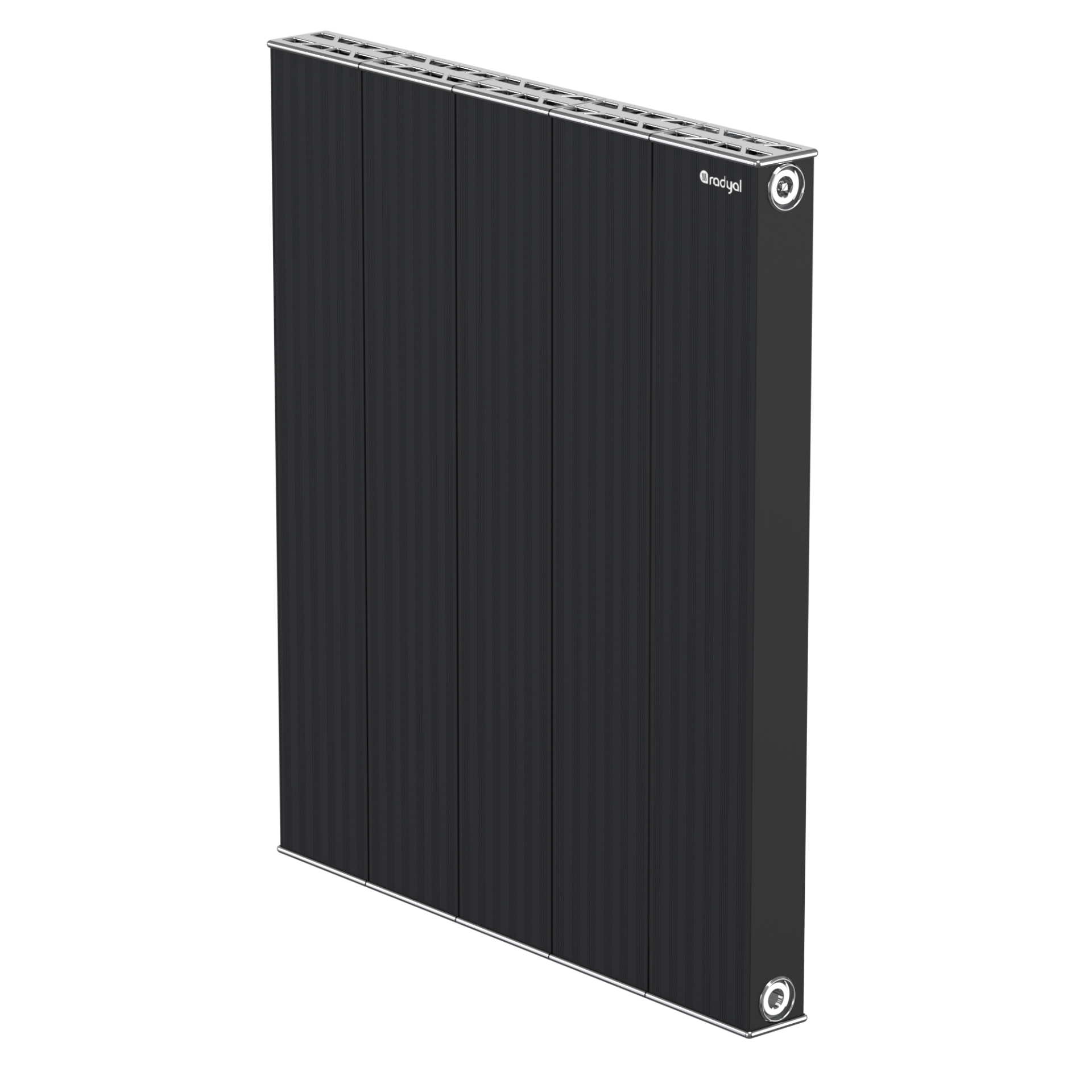 Mesken Line 600 mm - 503 mm - Siyah İpek Pütürlü - (RAL 9005)