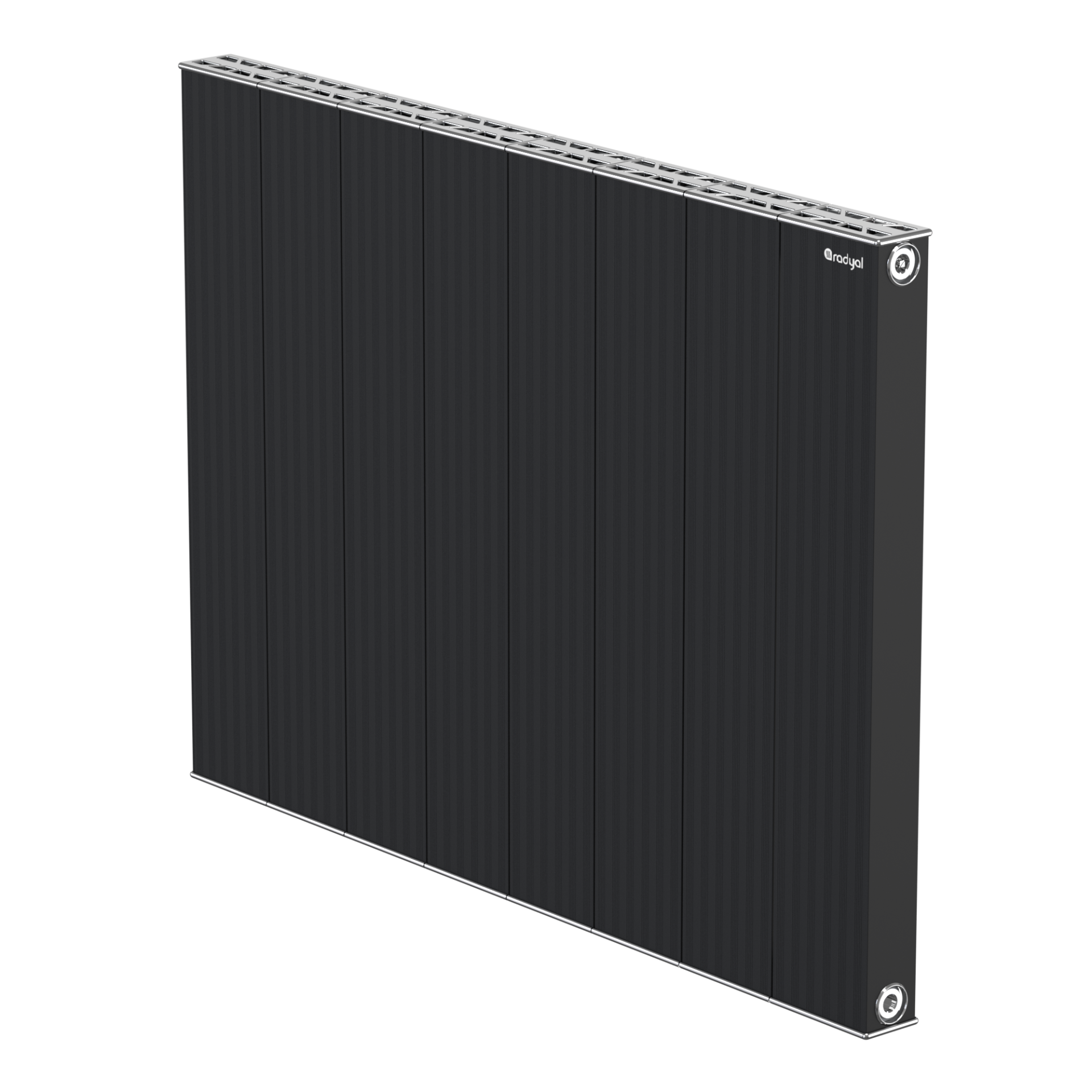 Mesken Line 600 mm - 803 mm - Siyah İpek Pütürlü - (RAL 9005)