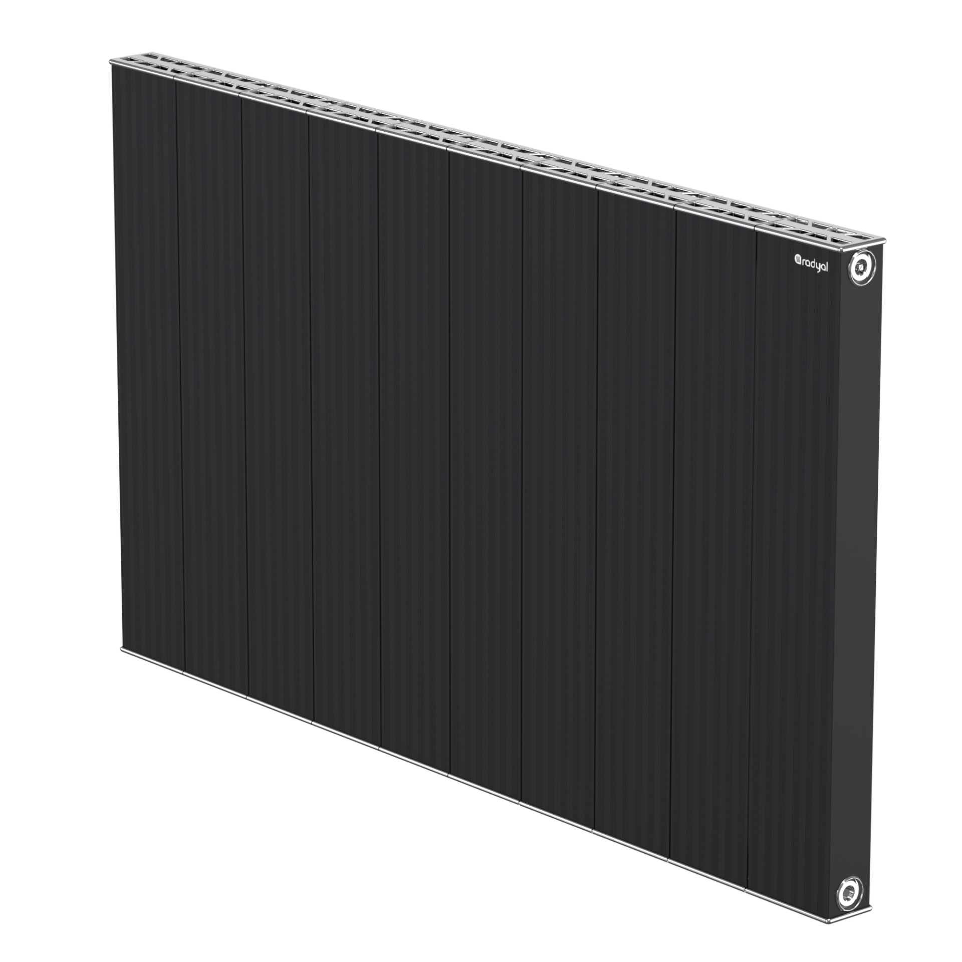 Mesken Line 600 mm - 1003 mm - Siyah İpek Pütürlü - (RAL 9005)