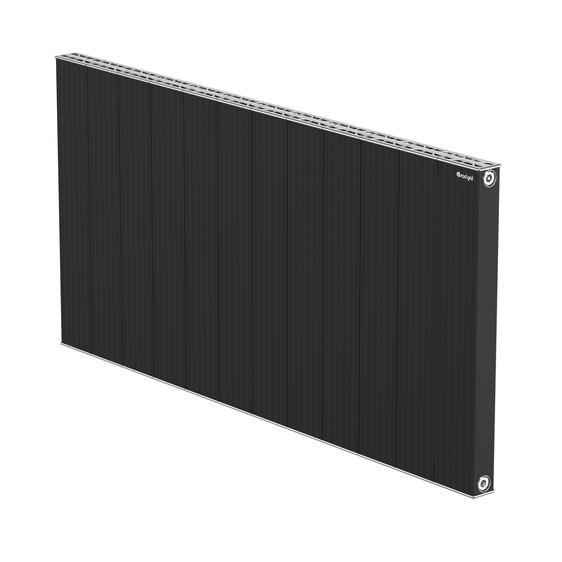 Mesken Line 600 mm - 1203 mm - Siyah İpek Pütürlü - (RAL 9005)