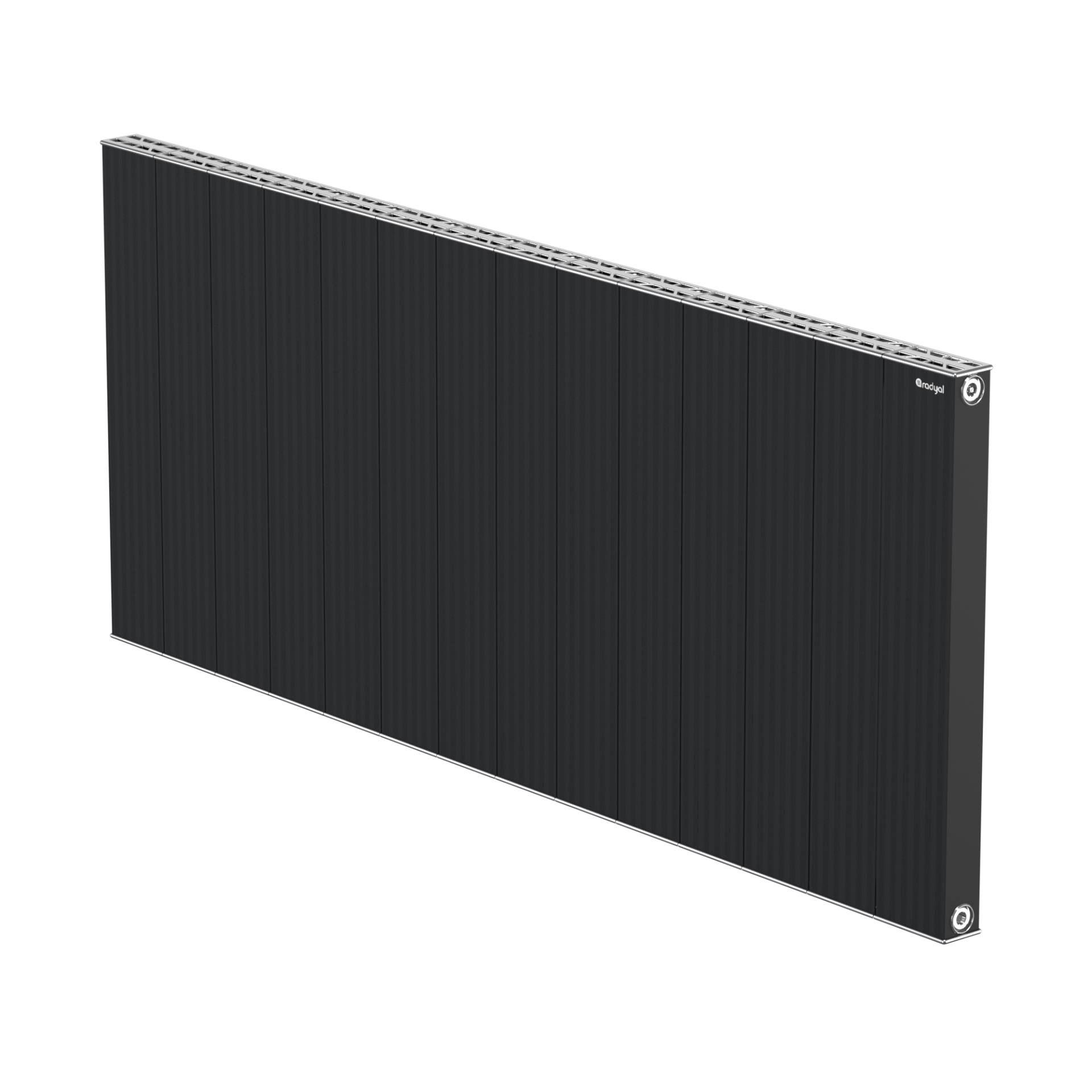 Mesken Line 600 mm - 1403 mm - Siyah İpek Pütürlü - (RAL 9005)