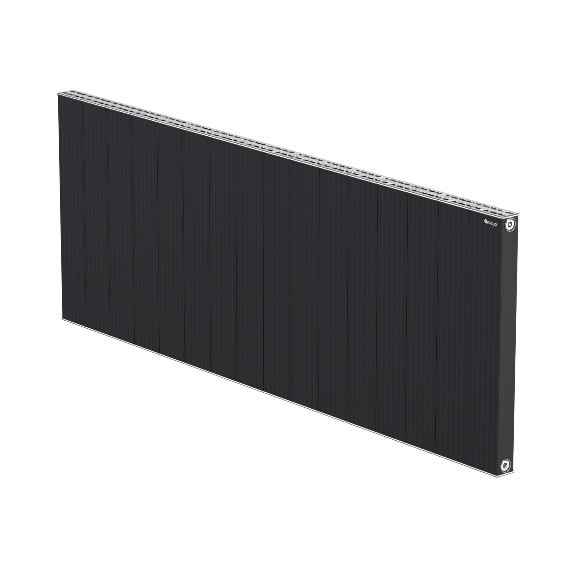 Mesken Line 600 mm - 1603 mm - Siyah İpek Pütürlü - (RAL 9005)