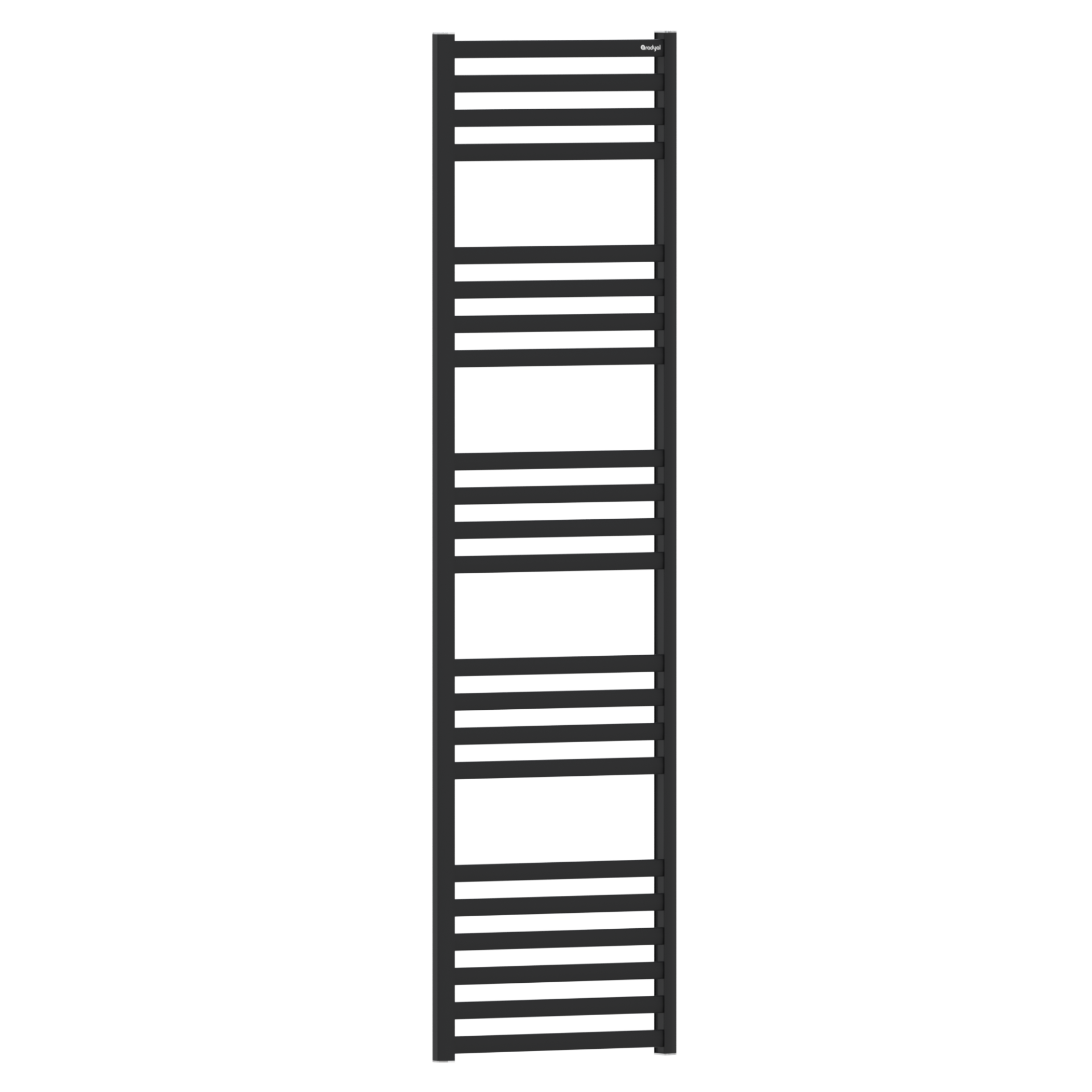 Akasya 1800 mm - 525 mm - Siyah İpek Pütürlü - (RAL 9005 )