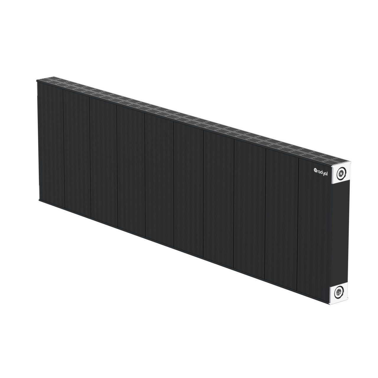 Mesken 300 mm - 1003 mm - Siyah İpek Pütürlü - (RAL 9005)