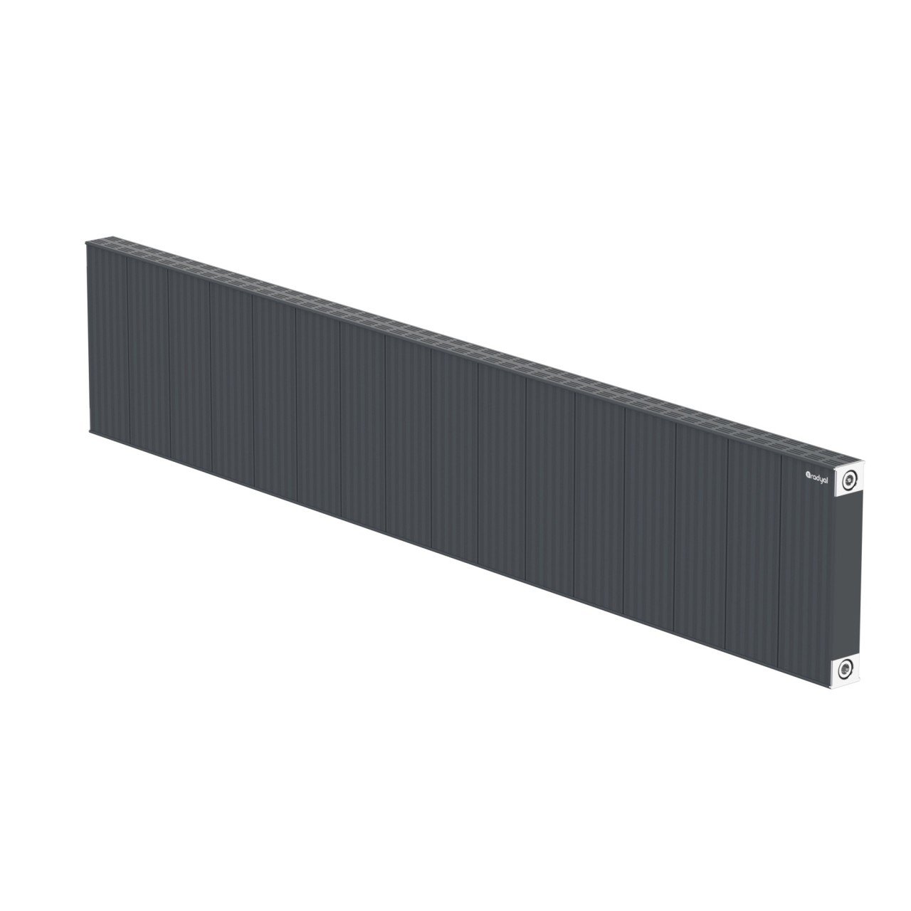 Mesken 300 mm - 1603 mm - Antrasit İpek Pütürlü - (RAL 7016)