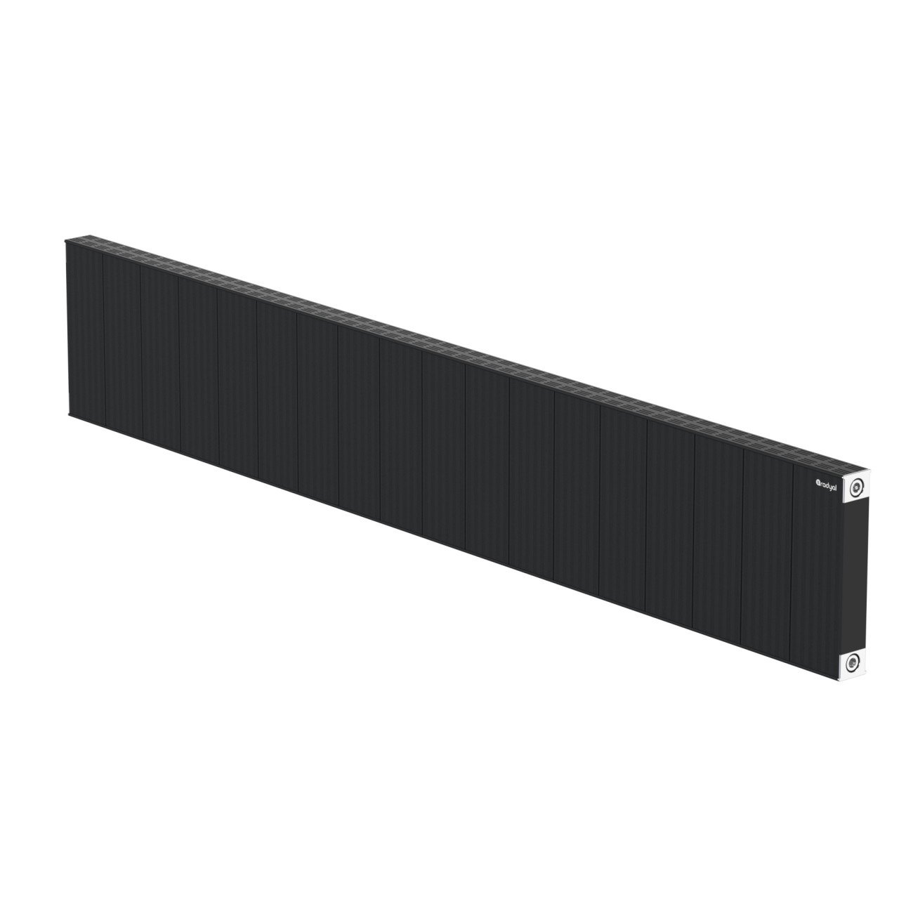 Mesken 300 mm - 1803 mm - Siyah İpek Pütürlü - (RAL 9005)