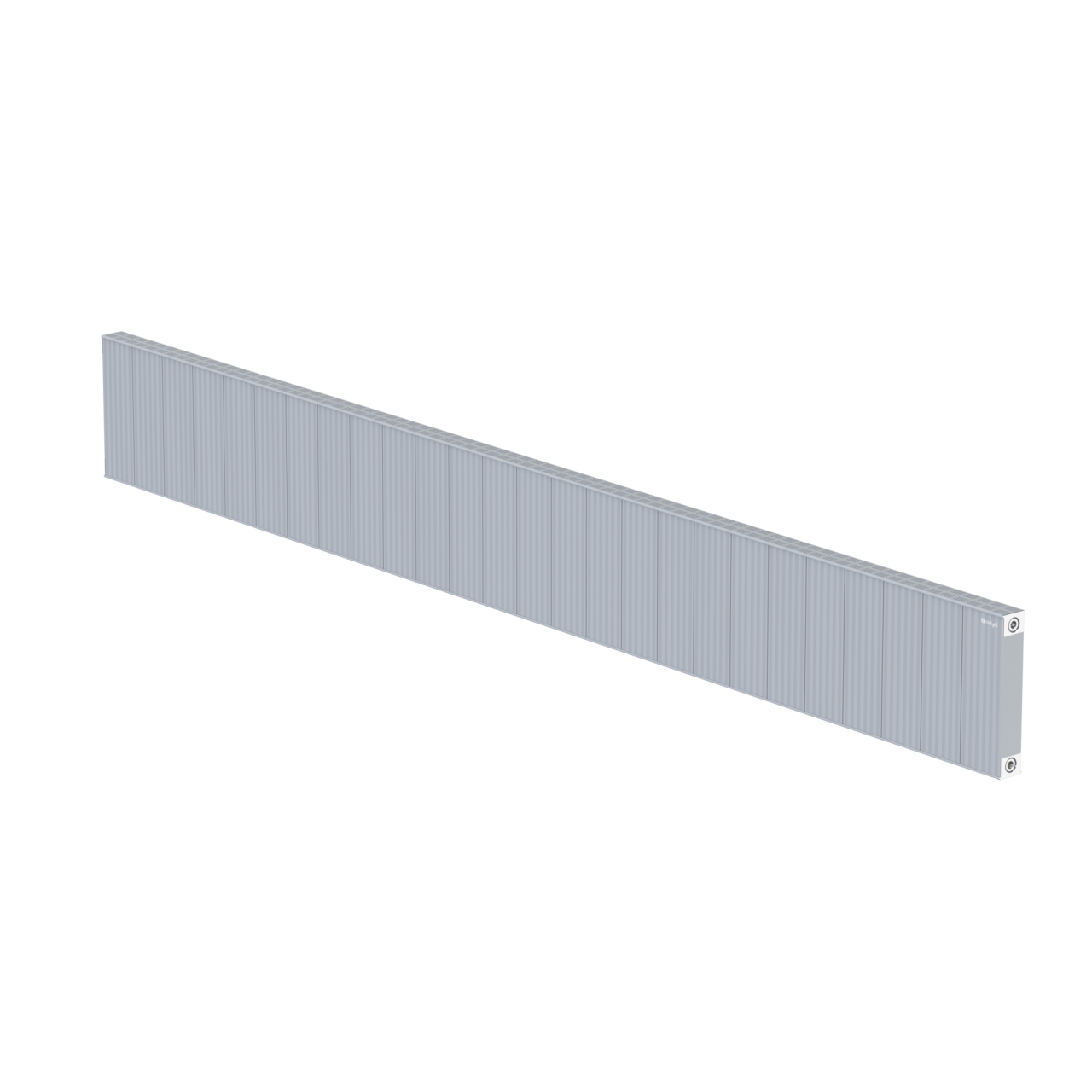 Mesken 300 mm - 2603 mm - Gri İpek Pütürlü - (RAL 7040)