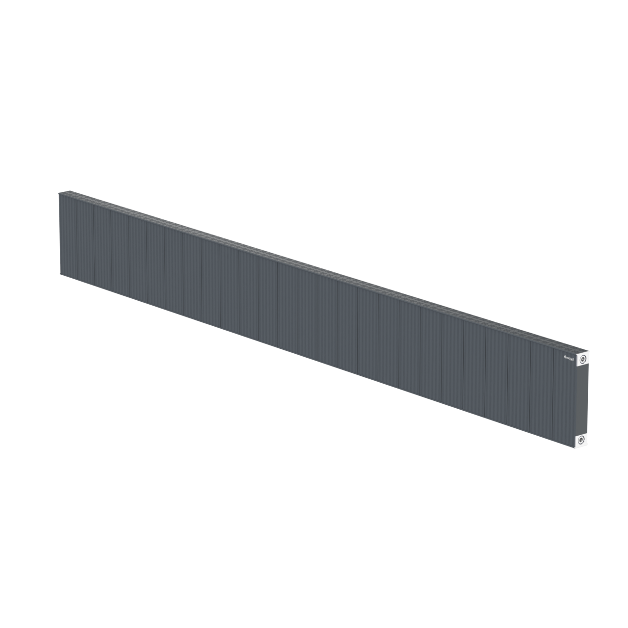 Mesken 300 mm - 2603 mm - Antrasit İpek Pütürlü - (RAL 7016)