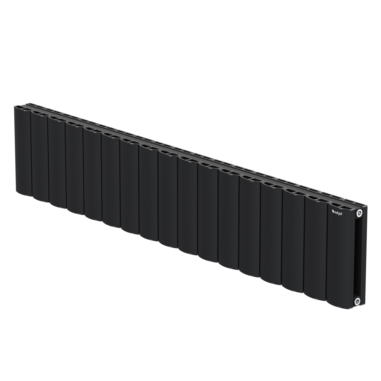 Tower 300 mm - 1615 mm - Siyah İpek Pütürlü - (RAL 9005 )