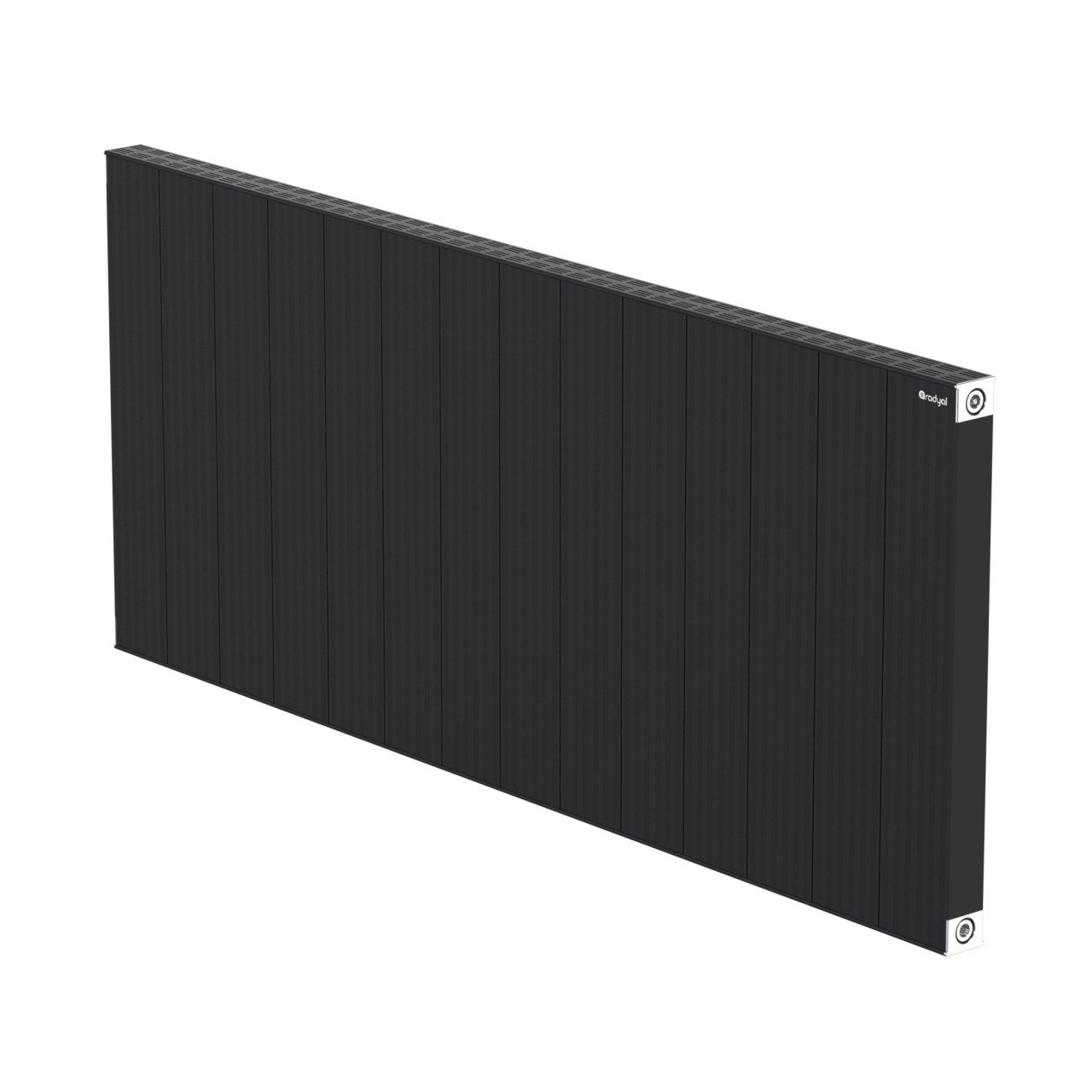 Mesken 600 mm - 1403 mm - Siyah İpek Pütürlü - (RAL 9005)