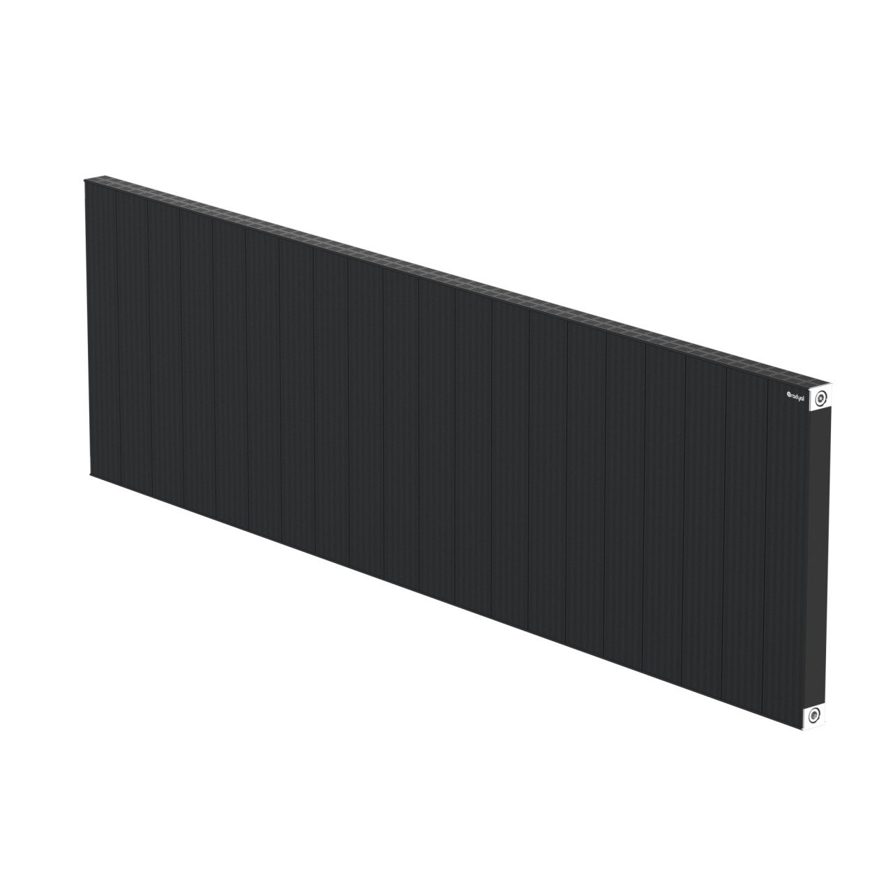 Mesken 600 mm - 2003 mm - Siyah İpek Pütürlü - (RAL 9005)