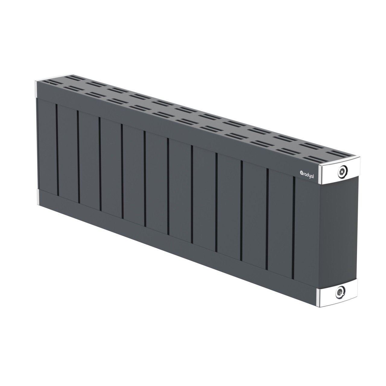 Kasır 300 mm - 969 mm - Antrasit İpek Pütürlü - (RAL 7016)