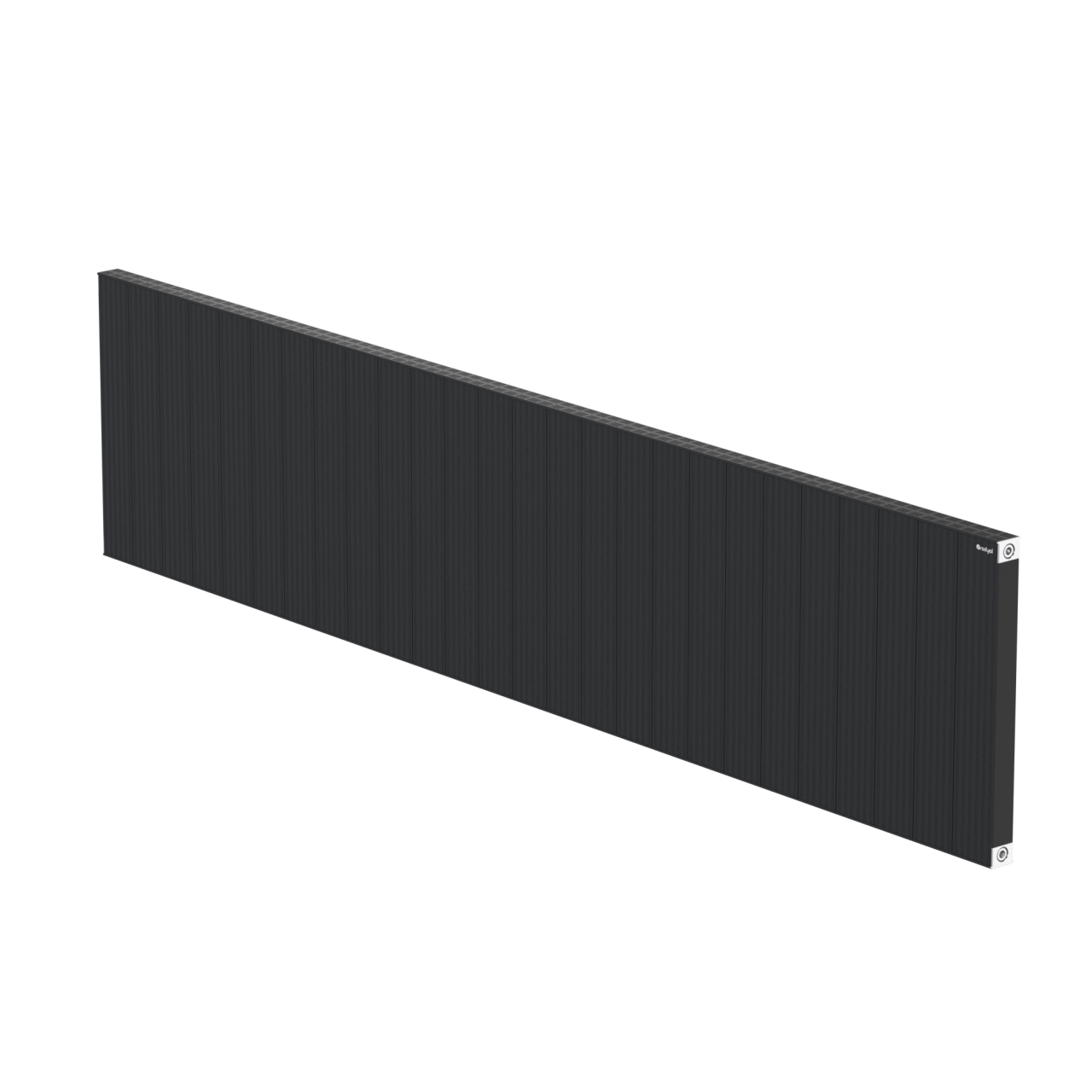 Mesken 600 mm - 2603 mm - Siyah İpek Pütürlü - (RAL 9005)