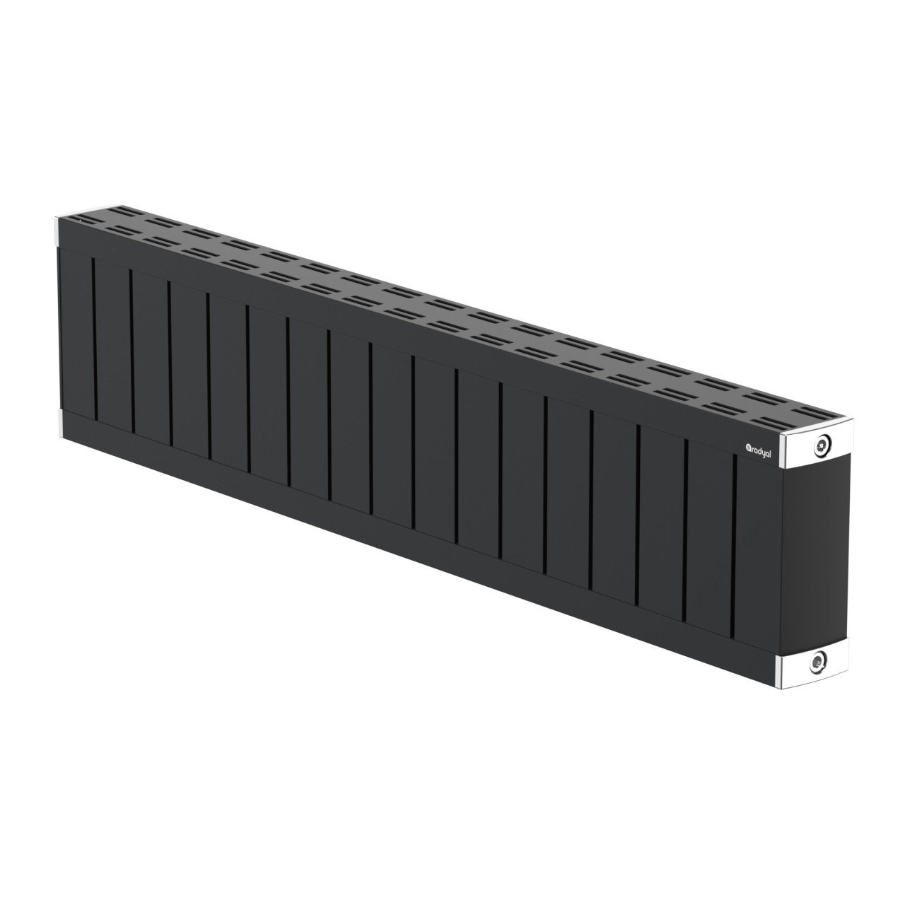 Kasır 300 mm - 1369 mm - Siyah İpek Pütürlü - (RAL 9005)