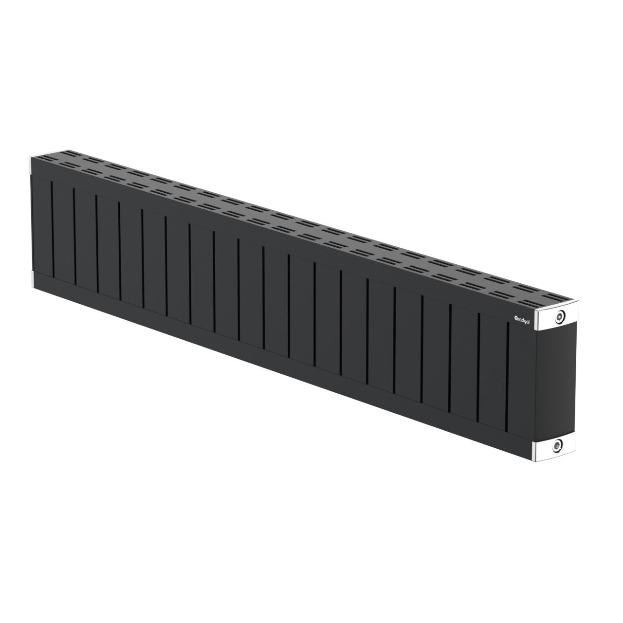 Kasır 300 mm - 1609 mm - Siyah İpek Pütürlü - (RAL 9005)