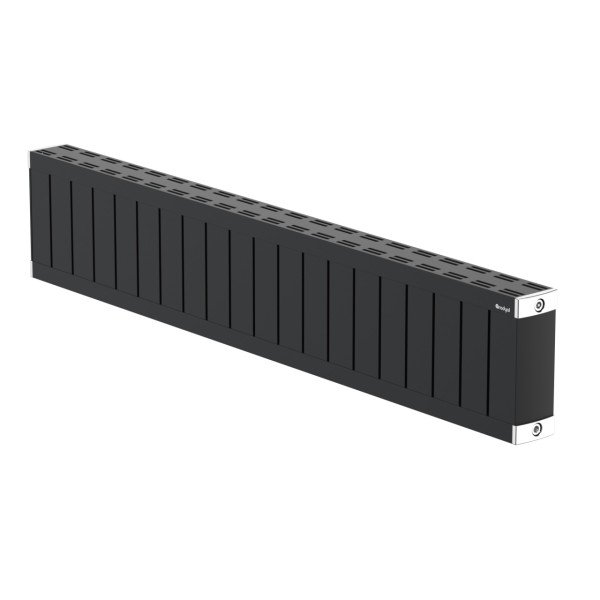 Kasır 300 mm - 1609 mm - Siyah İpek Pütürlü - (RAL 9005)