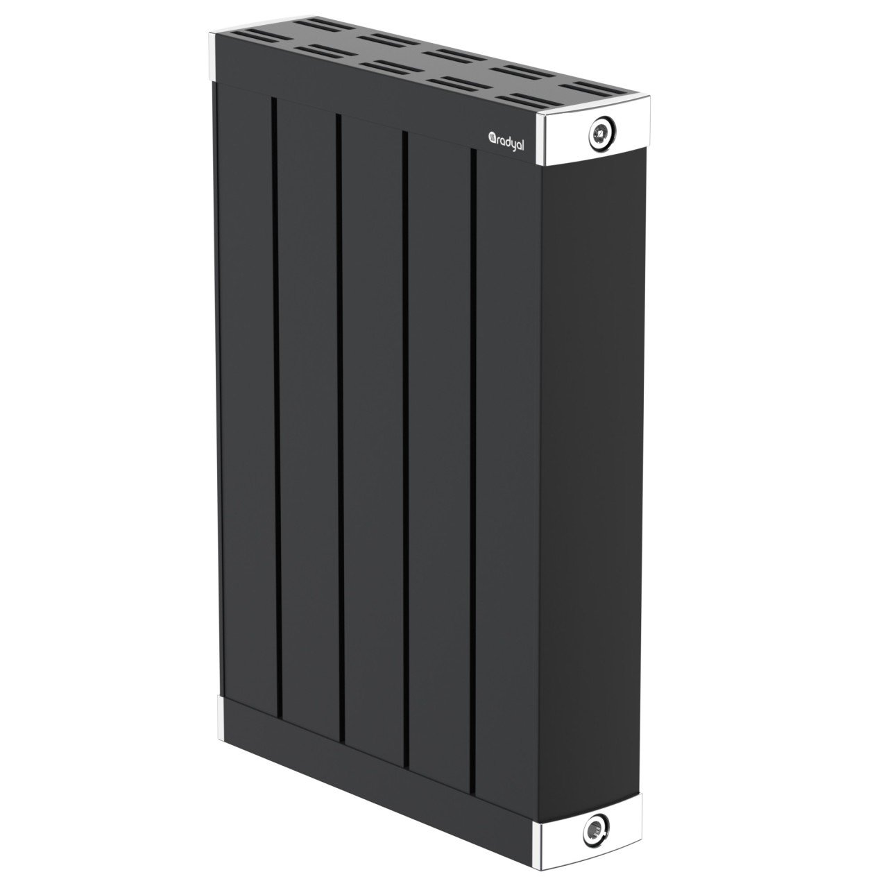 Kasır 600 mm - 409 mm - Siyah İpek Pütürlü - (RAL 9005)