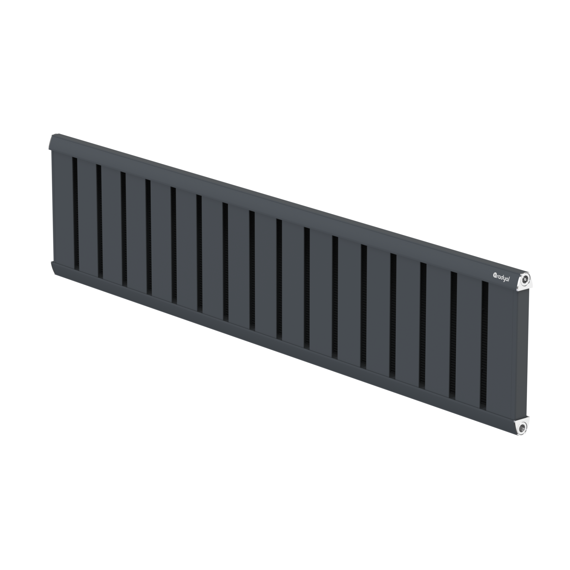 Konak Line 300 mm - 1366 mm - Antrasit İpek Pütürlü - (RAL 7016)