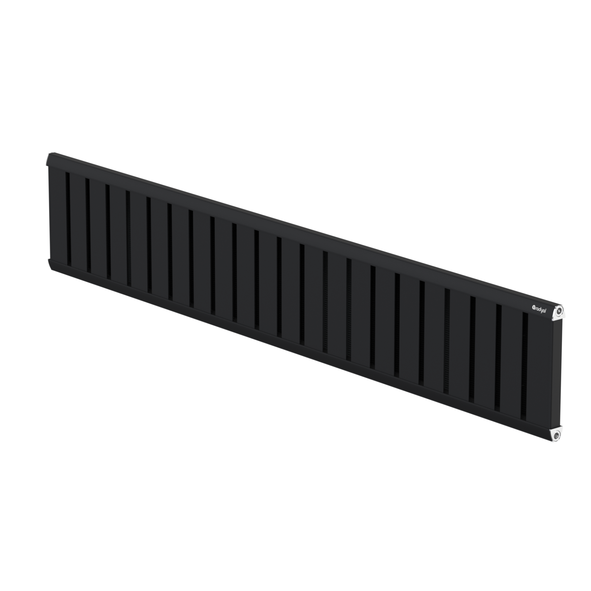 Konak Line 300 mm - 1766 mm - Siyah İpek Pütürlü - (RAL 9005)