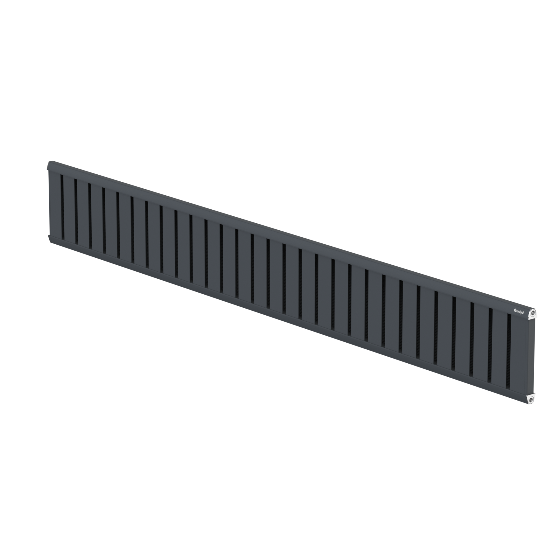 Konak Line 300 mm - 2406 mm - Antrasit İpek Pütürlü - (RAL 7016)