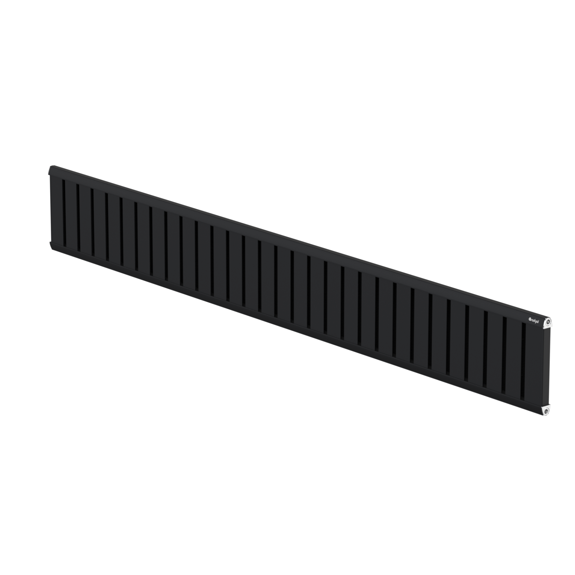 Konak Line 300 mm - 2406 mm - Siyah İpek Pütürlü - (RAL 9005)