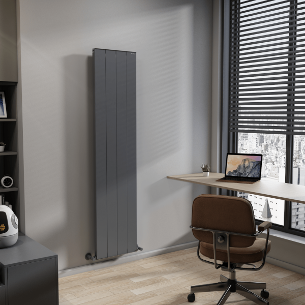 Residence 600 mm - 2403 mm - Gri İpek Pütürlü - (RAL 7040)