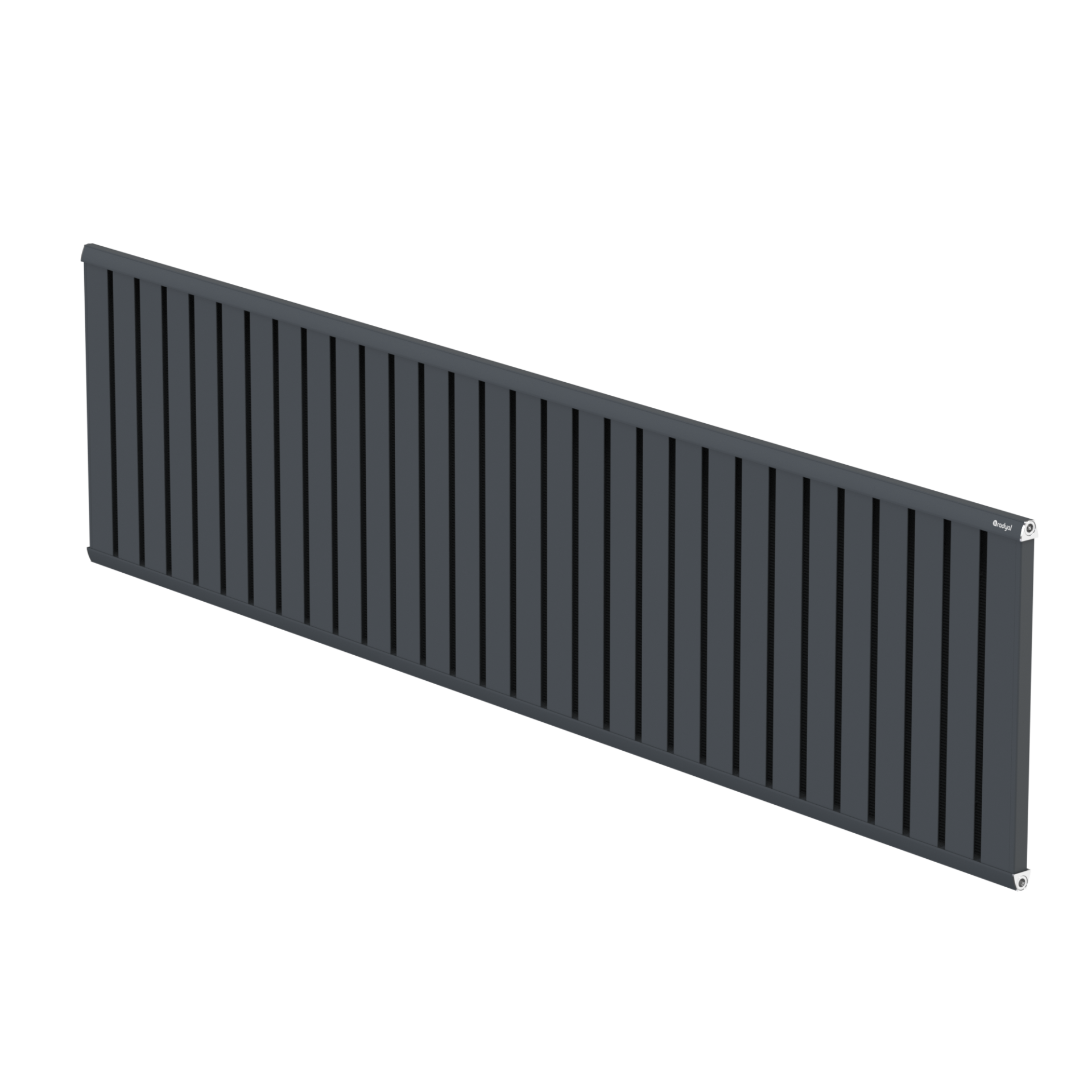 Konak Line 600 mm - 2406 mm - Antrasit İpek Pütürlü - (RAL 7016)