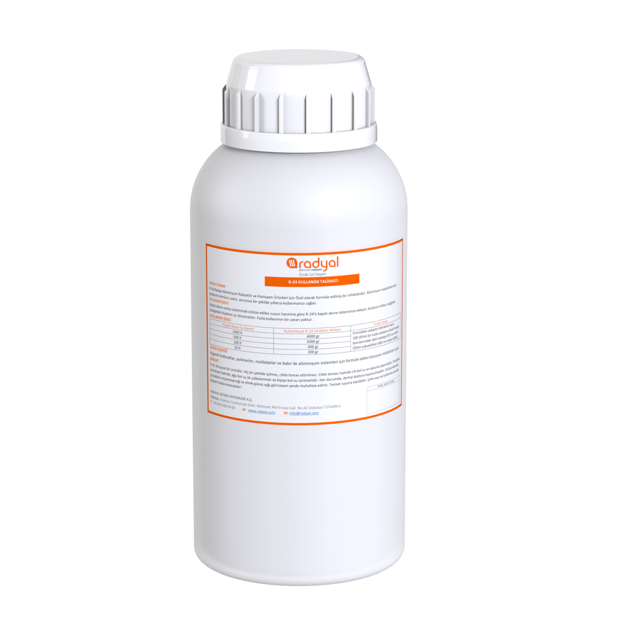 R24 İnhibitörü koruyucu sıvı